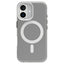 EIDERWOOD iPhone 16 Hybrid Plast Cover - MagSafe Kompatibel - Gennemsigtig / Hvid