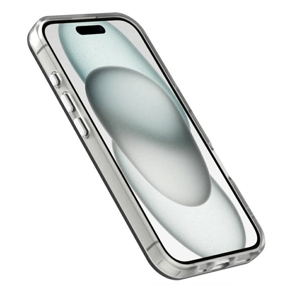 EIDERWOOD iPhone 16 Hybrid Plast Cover - MagSafe Kompatibel - Gennemsigtig / Hvid