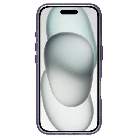 EIDERWOOD iPhone 16 Hybrid Plast Cover - MagSafe Kompatibel - Gennemsigtig / Lilla