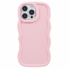 iPhone 16 Pro Max EIDERWOOD Fleksibelt Plastik Wavy Cover - Lyserød