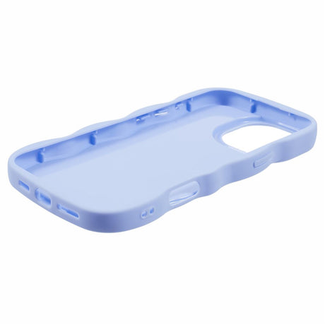 iPhone 16 Pro Max EIDERWOOD Fleksibelt Plastik Wavy Cover - Lilla