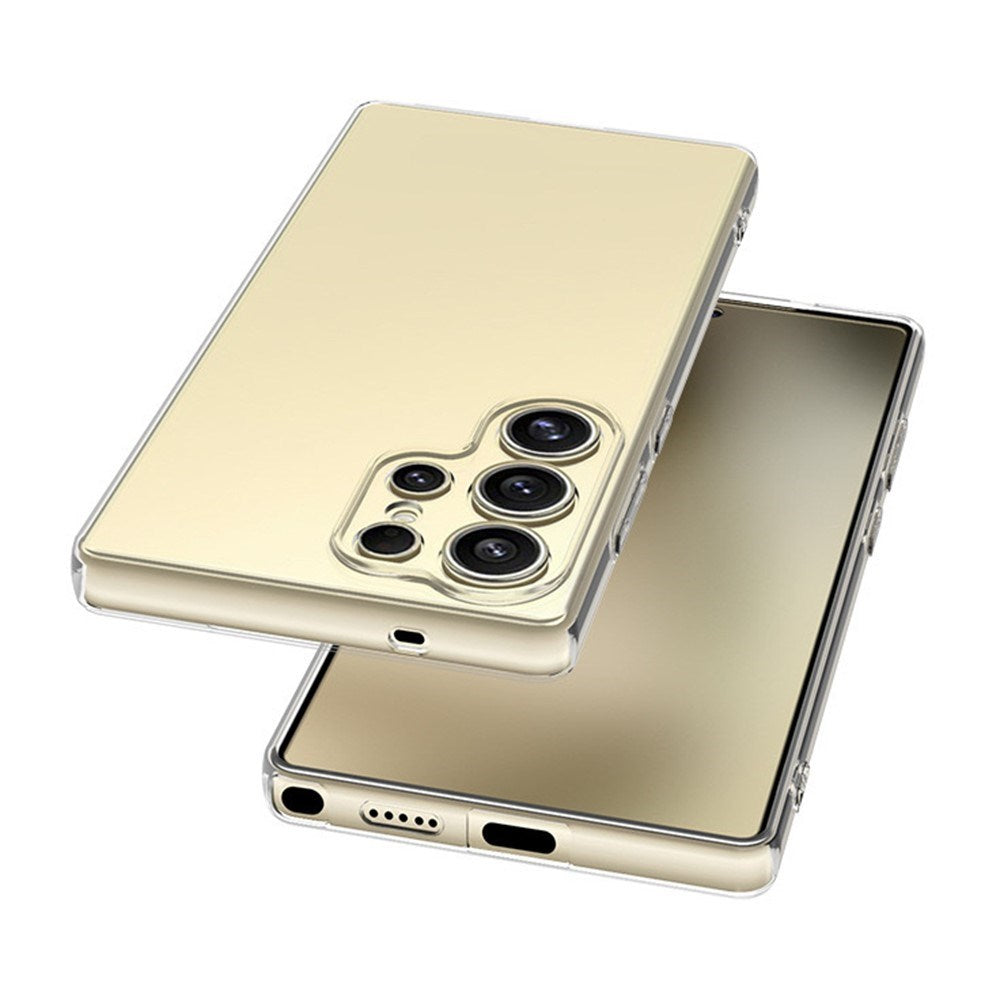 EIDERWOOD Samsung Galaxy S25 Ultra - Tyndt Fleksibelt Plast Cover - Gennemsigtig