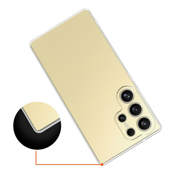 EIDERWOOD Samsung Galaxy S25 Ultra - Tyndt Fleksibelt Plast Cover - Gennemsigtig