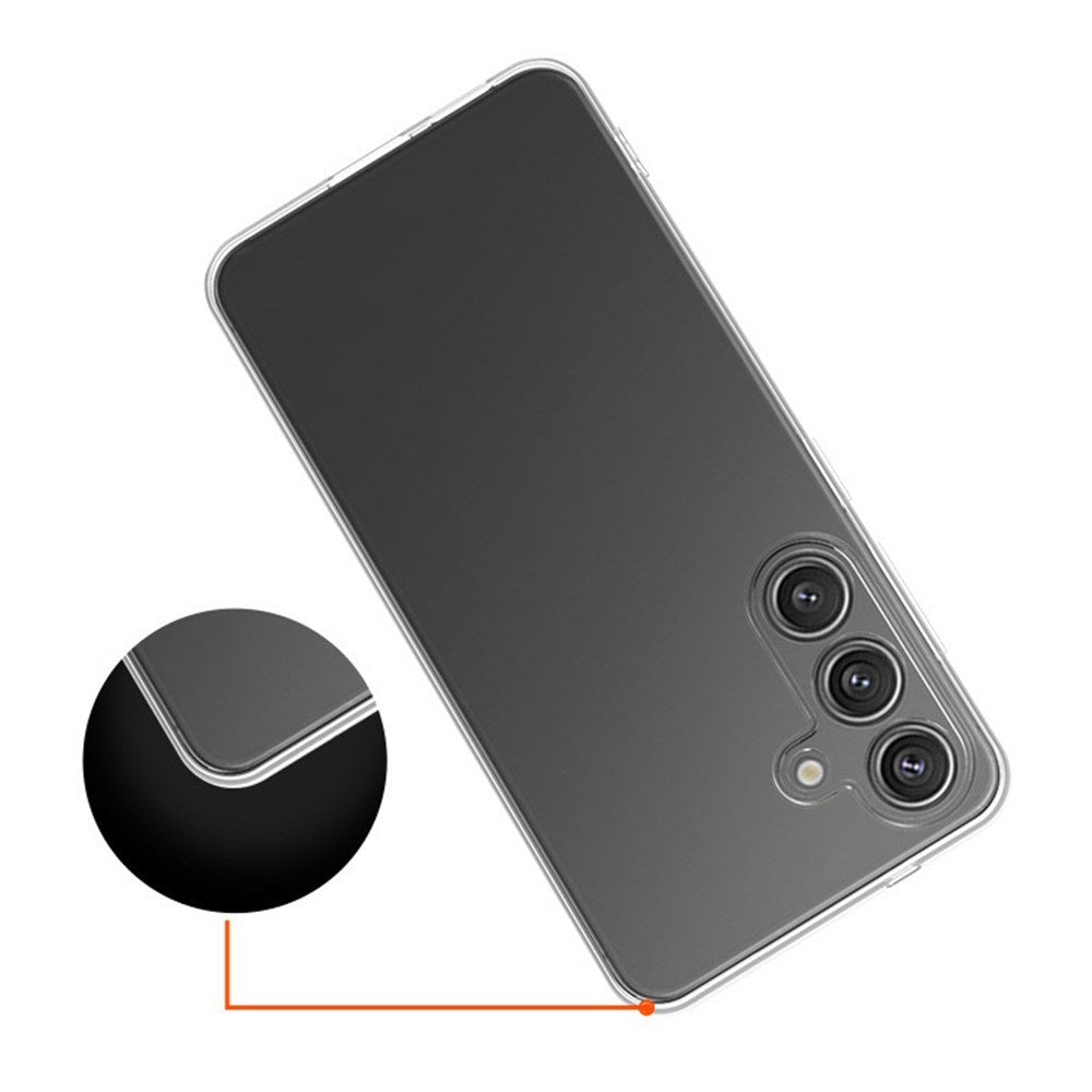 EIDERWOOD Samsung Galaxy S25 - Tyndt Plastik Cover - Gennemsigtig