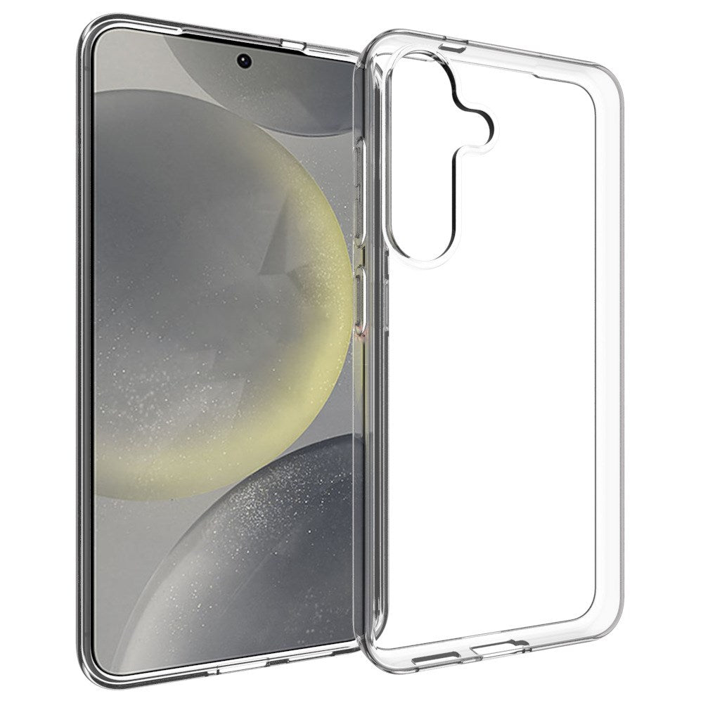 EIDERWOOD Samsung Galaxy S25 Fleksibelt Plast Bagsidecover - Gennemsigtigt