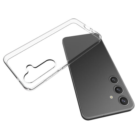 EIDERWOOD Samsung Galaxy S25 Fleksibelt Plast Bagsidecover - Gennemsigtigt