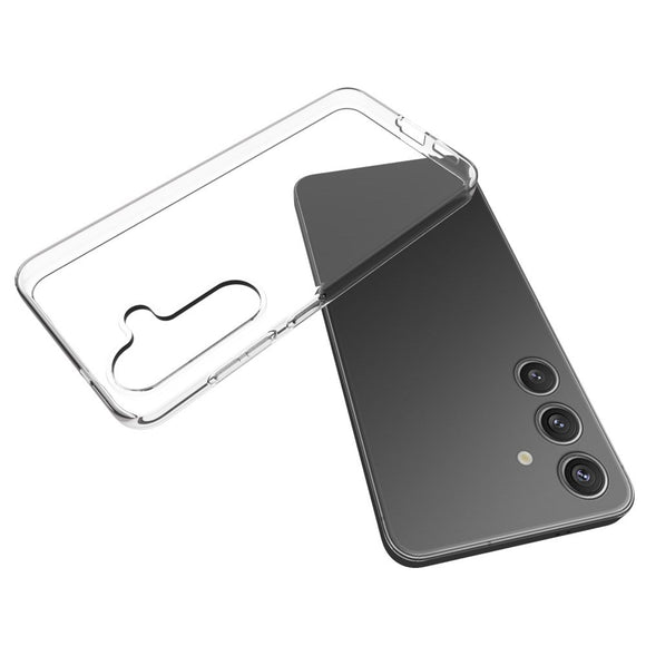 EIDERWOOD Samsung Galaxy S25 Fleksibelt Plast Bagsidecover - Gennemsigtigt