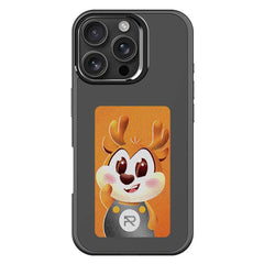 iPhone 16 Pro E-Ink Cover - Omskifteligt Design - Sort