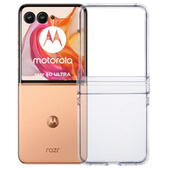 EIDERWOOD Motorola Razr 50 Ultra 5G Crystal Clear Shockproof Fleksibel Plastik Cover - Gennemsigtig