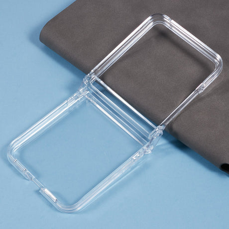 EIDERWOOD Motorola Razr 50 Ultra 5G Crystal Clear Shockproof Fleksibel Plastik Cover - Gennemsigtig