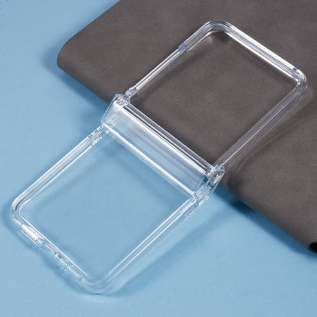 EIDERWOOD Motorola Razr 50 Ultra 5G Crystal Clear Shockproof Fleksibel Plastik Cover - Gennemsigtig