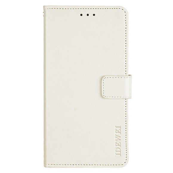 EIDERWOOD iPhone 16 Plus Kunstlæder Flip Cover m. Pung & Ståfunktion - Hvid
