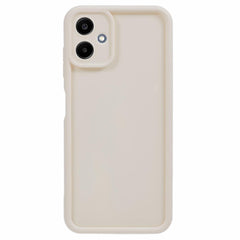 EIDERWOOD Anti-Slip Fleksibelt Plastik Cover - Samsung Galaxy A06 - Beige