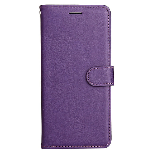 EIDERWOOD OPPO A60 / A40m / A40 Kunstlæder Flip Cover m. Strop - Lilla