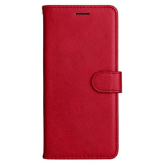 EIDERWOOD Oppo A60 / A40m / A40 Kunstlæder Flip Cover m. Strop - Rød
