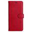 EIDERWOOD Oppo A60 / A40m / A40 Kunstlæder Flip Cover m. Strop - Rød