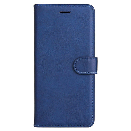 EIDERWOOD OPPO A60 / A40m / A40 Kunstlæder Flip Cover m. Strop - Blå