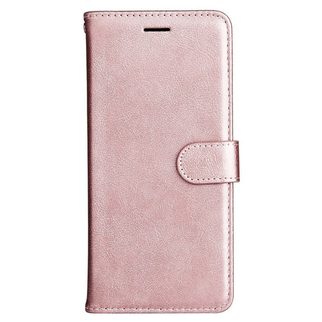 EIDERWOOD OPPO A60 / A40m / A40 Kunstlæder Flip Cover m. Strop - Rose Gold