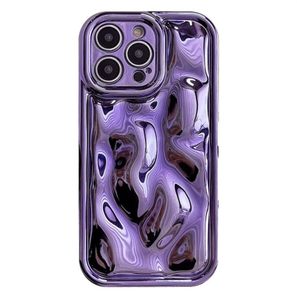 iPhone 16 Pro EIDERWOOD Plast Cover m. Tekstur - Lilla