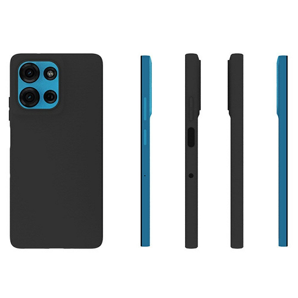 EIDERWOOD Motorola Moto G75 (5G) Fleksibelt Plastik Cover - Sort