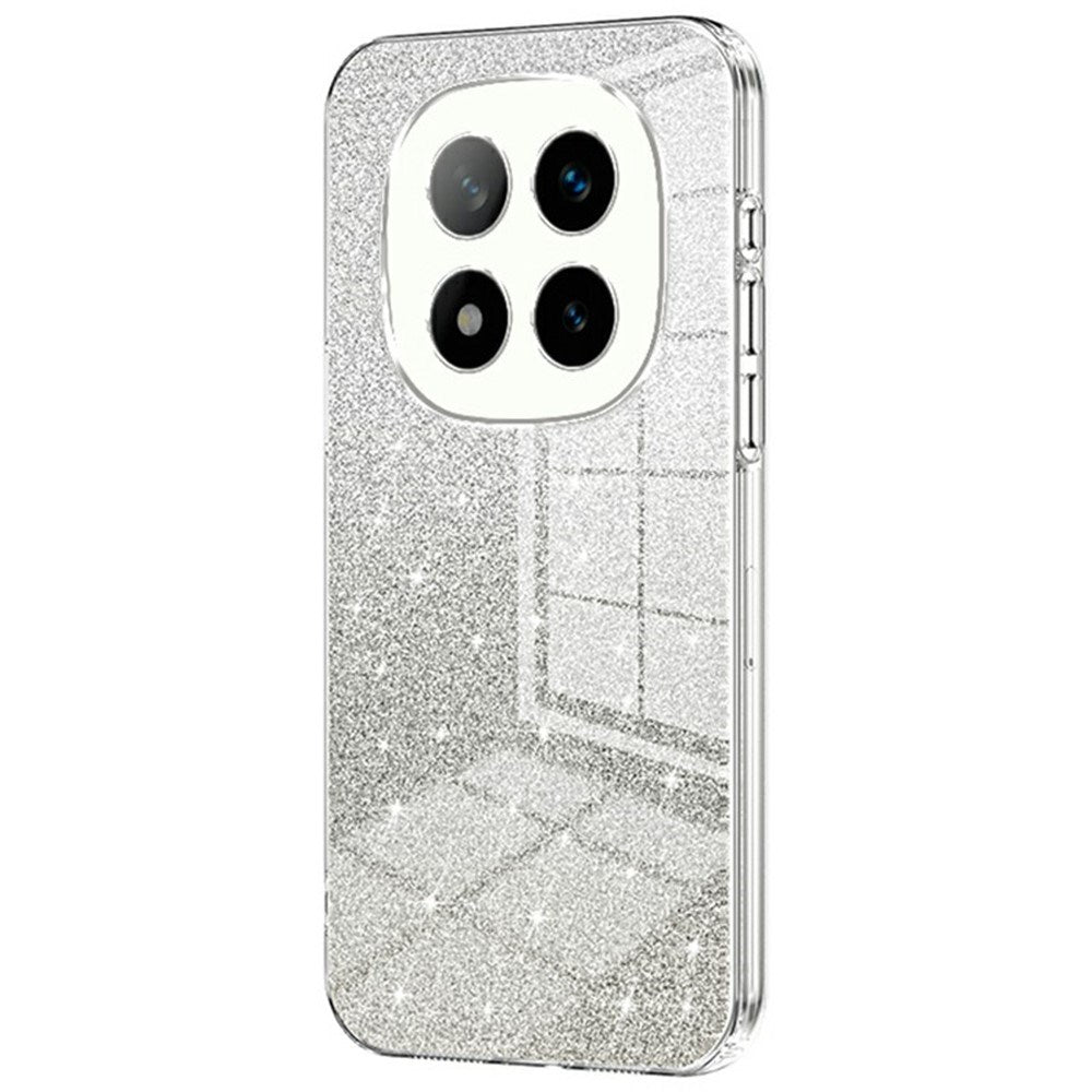 EIDERWOOD Xiaomi Redmi Note 14 Pro+ Glitter Cover - Gennemsigtig