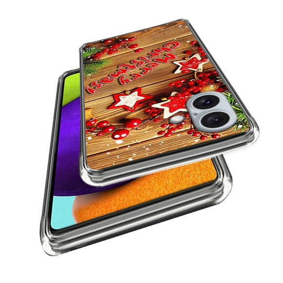 iPhone 16 Julecover i Fleksibelt Plast - Merry Christmas 2