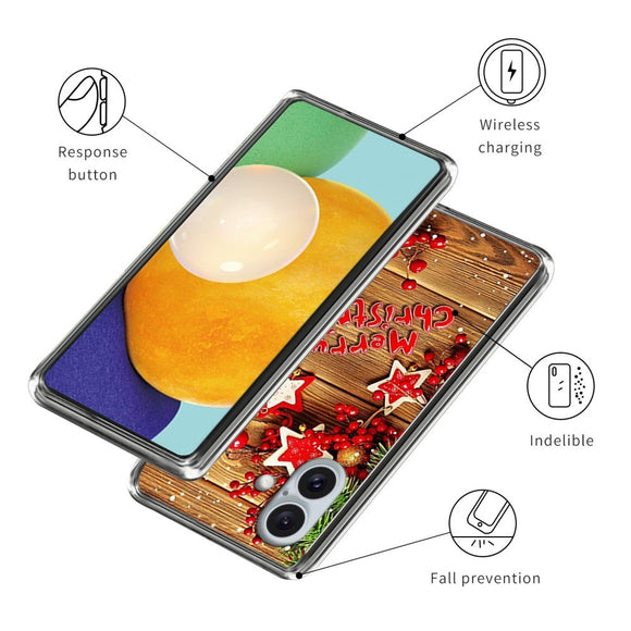 iPhone 16 Julecover i Fleksibelt Plast - Merry Christmas 2