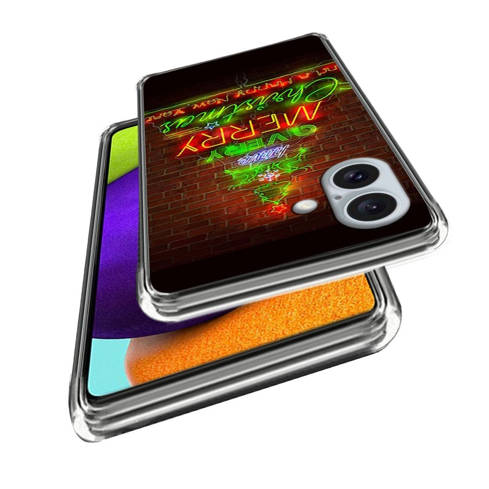 iPhone 16 Julecover i Fleksibelt Plast - Merry Christmas