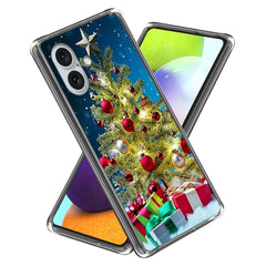 iPhone 16 Julecover i Fleksibelt Plast - Juletræ m. Pynt