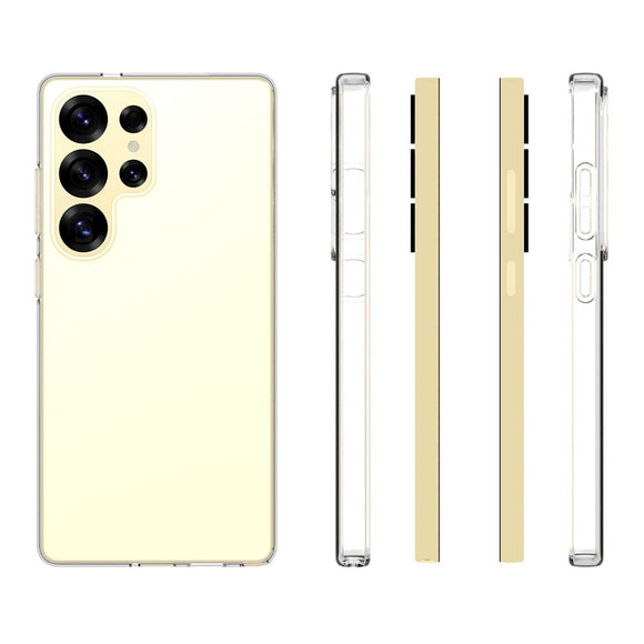 EIDERWOOD Samsung Galaxy S25 Ultra - Fleksibelt Plast Cover - Gennemsigtig