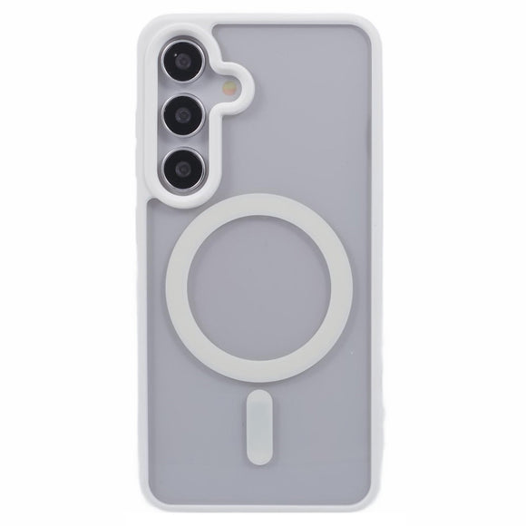 EIDERWOOD Samsung Galaxy S23 FE Hybrid Cover - MagSafe Kompatibel - Hvid