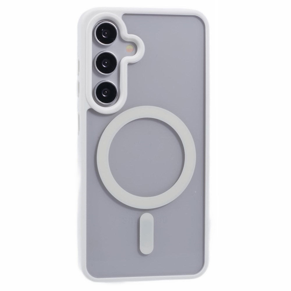 EIDERWOOD Samsung Galaxy S23 FE Hybrid Cover - MagSafe Kompatibel - Hvid