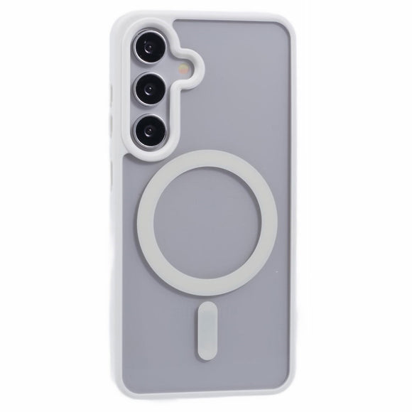 EIDERWOOD Samsung Galaxy S23 FE Hybrid Cover - MagSafe Kompatibel - Hvid