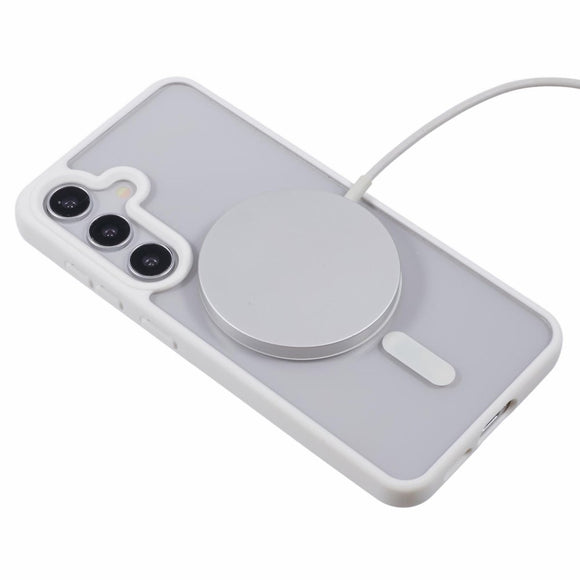 EIDERWOOD Samsung Galaxy S23 FE Hybrid Cover - MagSafe Kompatibel - Hvid
