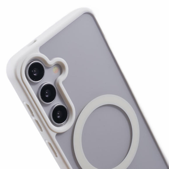EIDERWOOD Samsung Galaxy S23 FE Hybrid Cover - MagSafe Kompatibel - Hvid