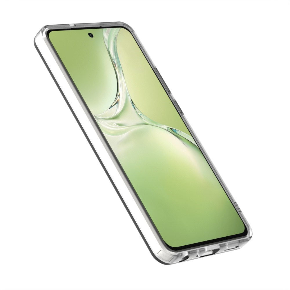 EIDERWOOD OnePlus Nord CE4 Lite (5G) Hybrid Plast Cover - MagSafe Kompatibel - Gennemsigtig / Hvid