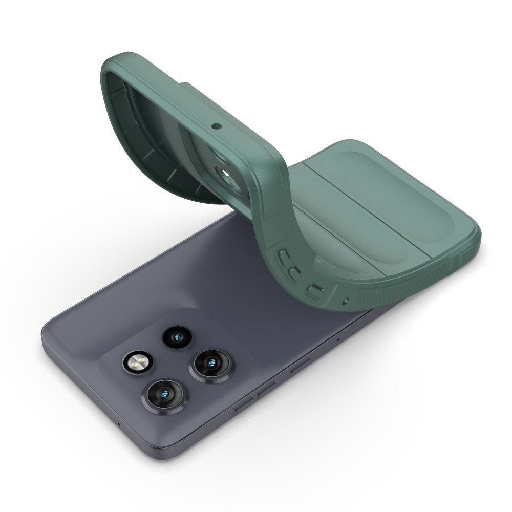 EIDERWOOD Motorola Edge 50 Neo / ThinkPhone 25 Fleksibelt Plastik Cover - Grøn