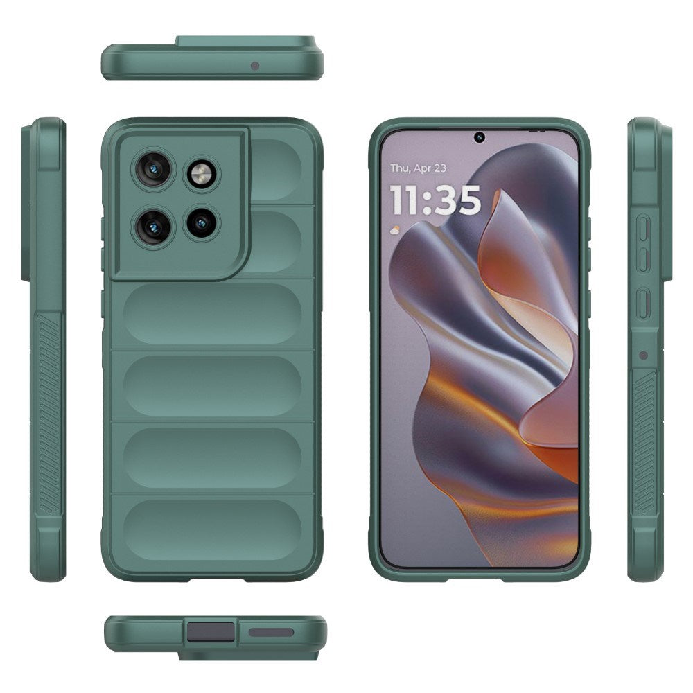 EIDERWOOD Motorola Edge 50 Neo / ThinkPhone 25 Fleksibelt Plastik Cover - Grøn