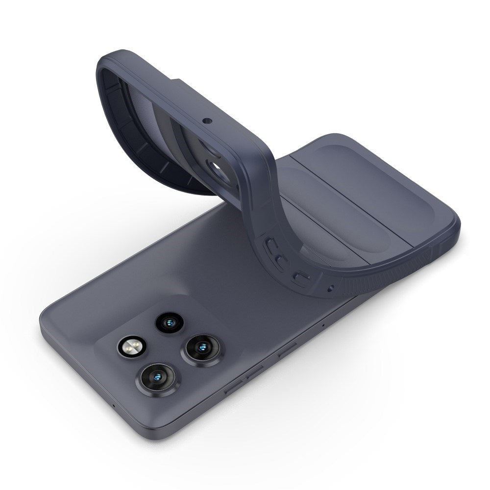 EIDERWOOD Motorola Edge 50 Neo / ThinkPhone 25 Fleksibelt Plastik Cover - Mørkeblå