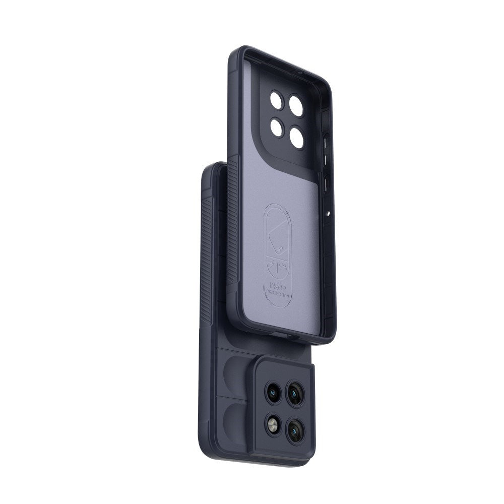 EIDERWOOD Motorola Edge 50 Neo / ThinkPhone 25 Fleksibelt Plastik Cover - Mørkeblå