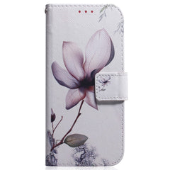EIDERWOOD Samsung Galaxy S25 Kunstlæder Flip Cover m. Motiv - Blomst