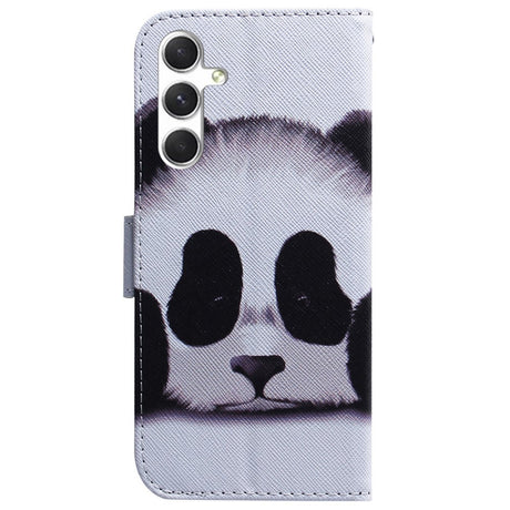 EIDERWOOD Samsung Galaxy S25 Kunstlæder Flip Cover m. Motiv - Panda