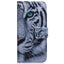 EIDERWOOD Samsung Galaxy S25 Kunstlæder Flip Cover m. Motiv - Tiger