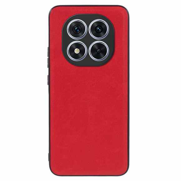 EIDERWOOD Xiaomi Redmi Note 14 Pro (5G) Læderbelagt Plastik Cover - Rød