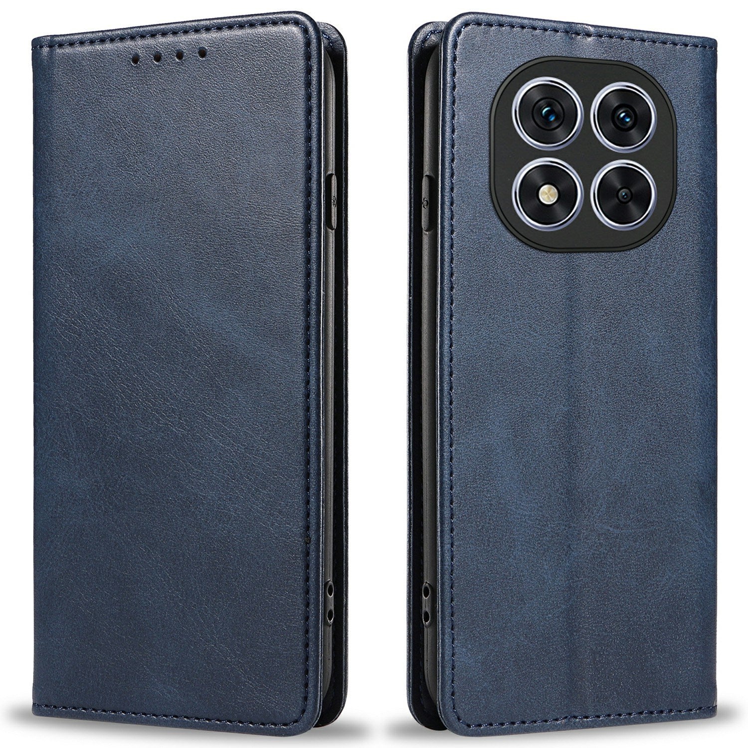 EIDERWOOD Xiaomi Redmi Note 14 Pro 5G Cover i kunstlæder m. Kortholder & Magnetisk Luk - Blå