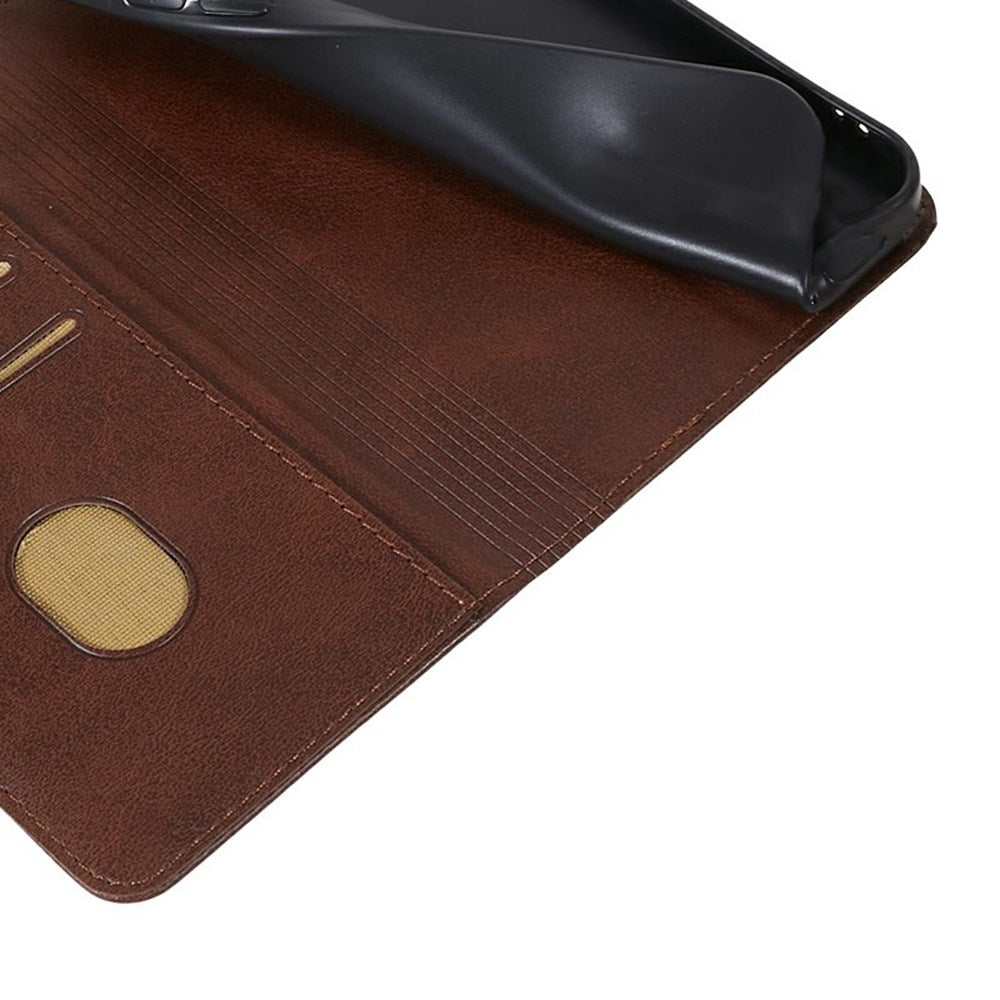 EIDERWOOD Xiaomi Redmi Note 14 Pro 5G Cover i kunstlæder m. Kortholder & Magnetisk Luk - Brun