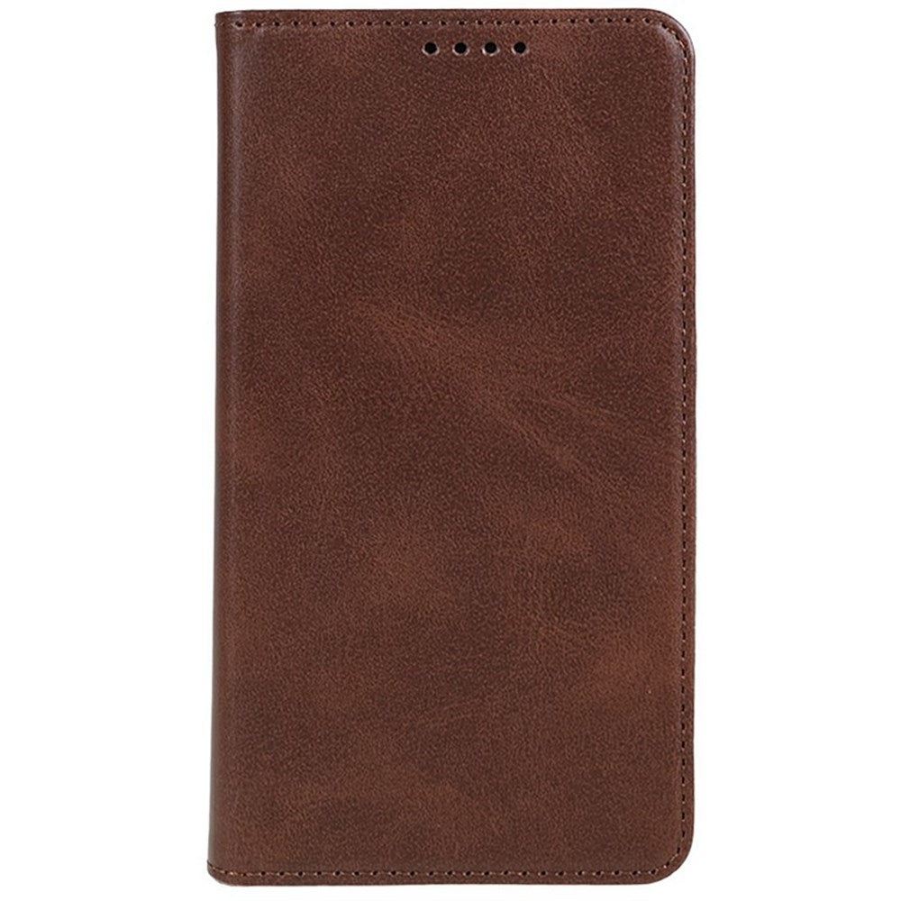 EIDERWOOD Xiaomi Redmi Note 14 Pro 5G Cover i kunstlæder m. Kortholder & Magnetisk Luk - Brun