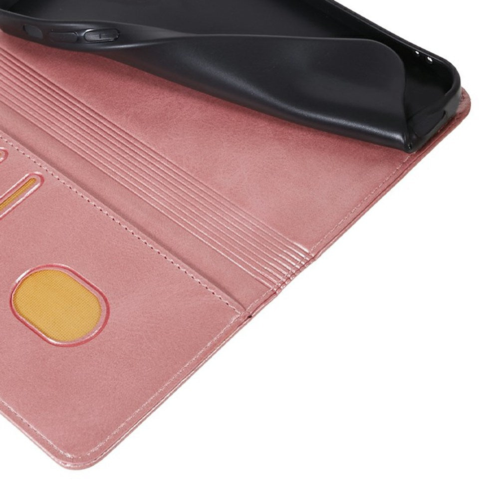 EIDERWOOD Xiaomi Redmi Note 14 Pro 5G Cover i kunstlæder m. Kortholder & Magnetisk Luk - Rose Gold