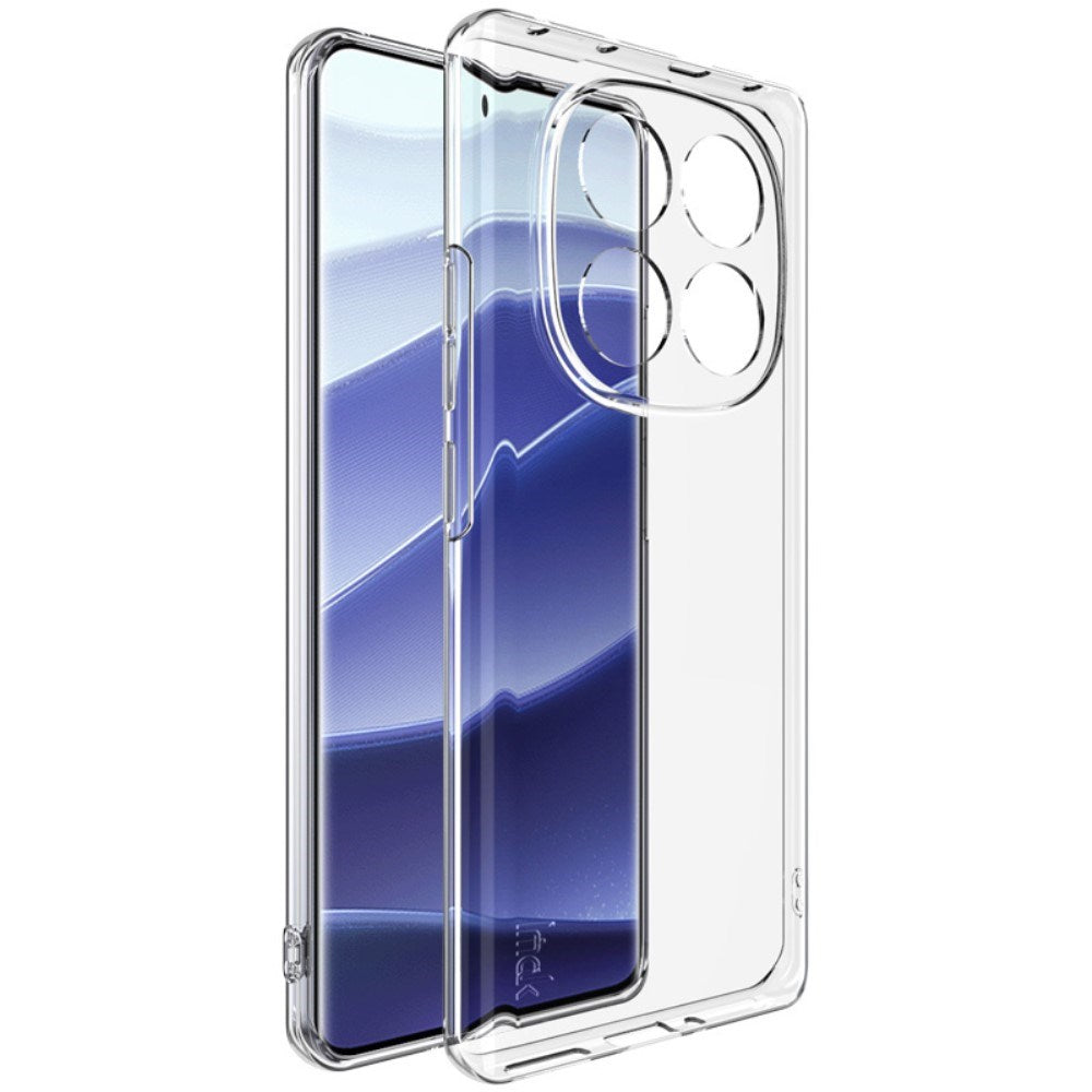 Xiaomi Redmi Note 14 Pro (5G) IMAK Fleksibelt Plastik Bagside Cover - Gennemsigtig