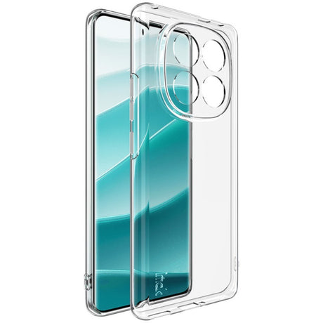 Xiaomi Redmi Note 14 Pro+ IMAK Fleksibelt Plastik Bagside Cover - Gennemsigtig